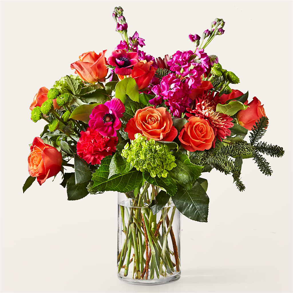 All the Tinsel Bouquet – HEARTS & FLOWERS FLORIST, Pine Bush NY