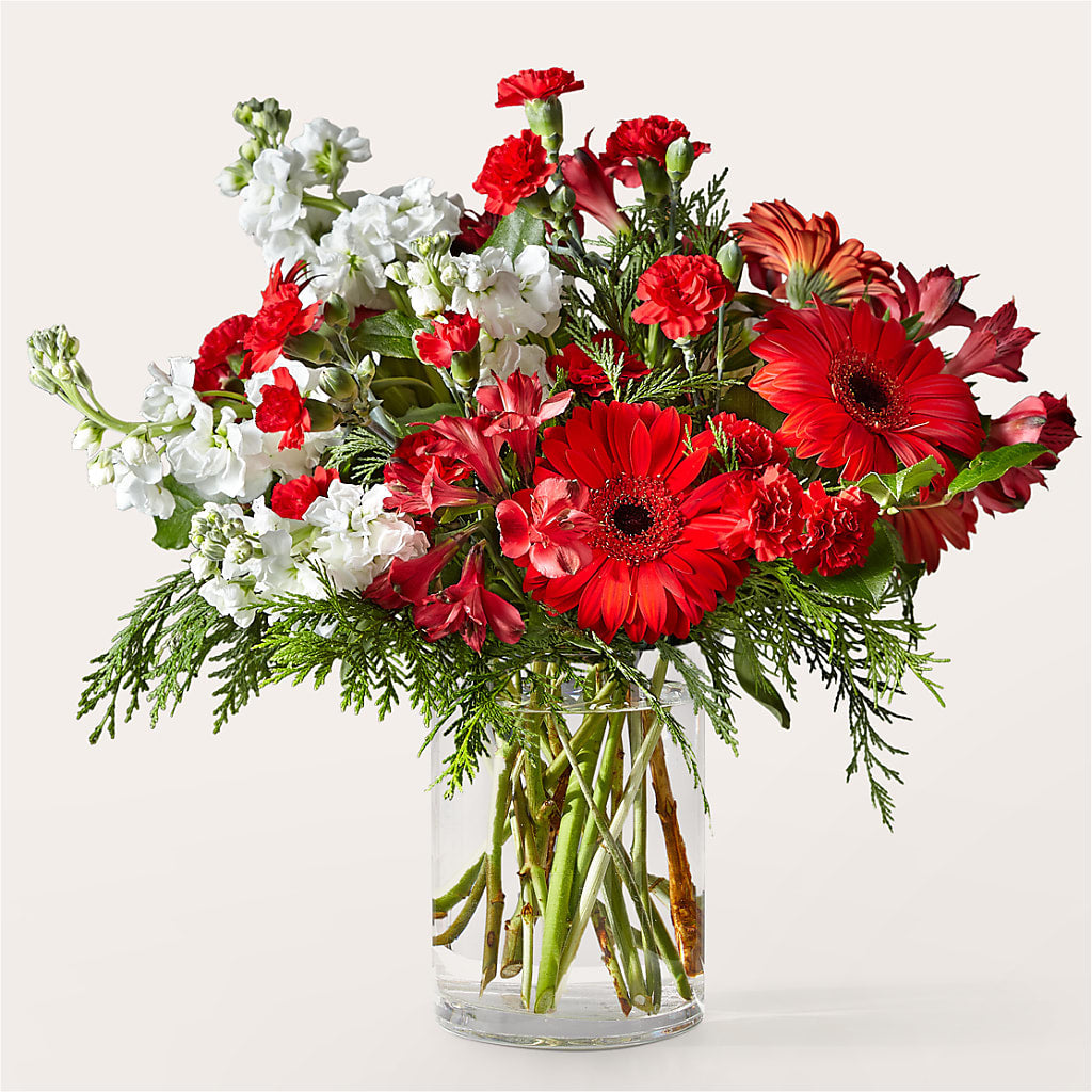 Holidaisy Bouquet – HEARTS & FLOWERS FLORIST, Pine Bush NY
