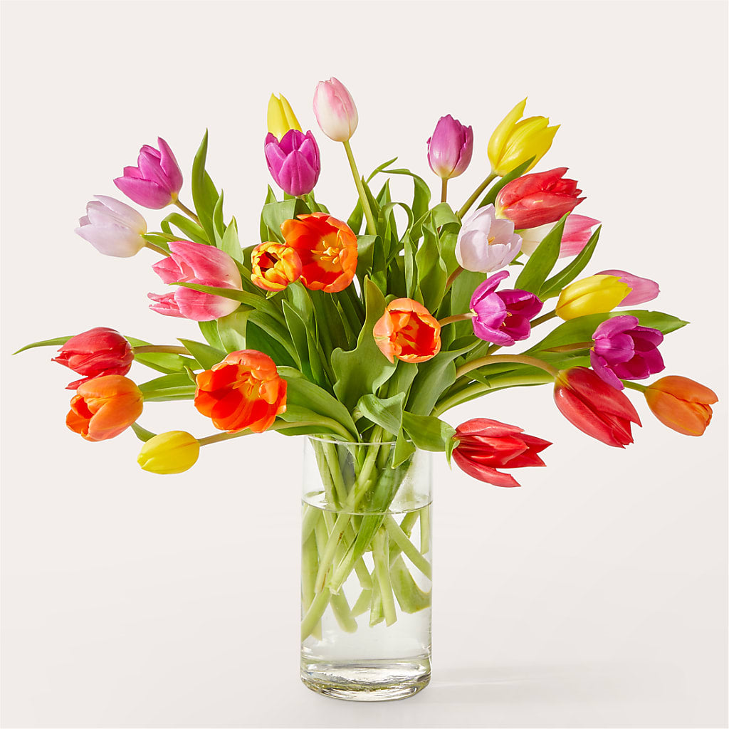 Let's Talk Tulips Bouquet – HEARTS & FLOWERS FLORIST, Pine Bush NY