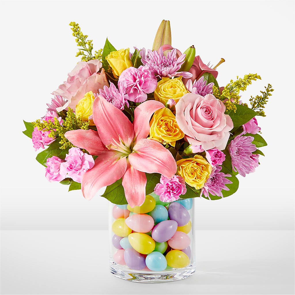 Easter Egg Hunt Bouquet – HEARTS & FLOWERS FLORIST, Pine Bush NY