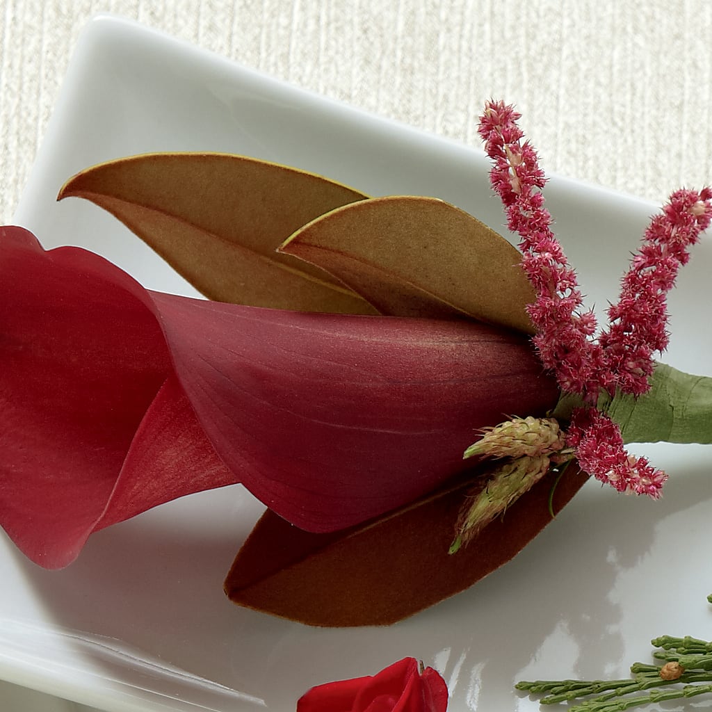 Red Calla Boutonniere – HEARTS & FLOWERS FLORIST, Pine Bush NY
