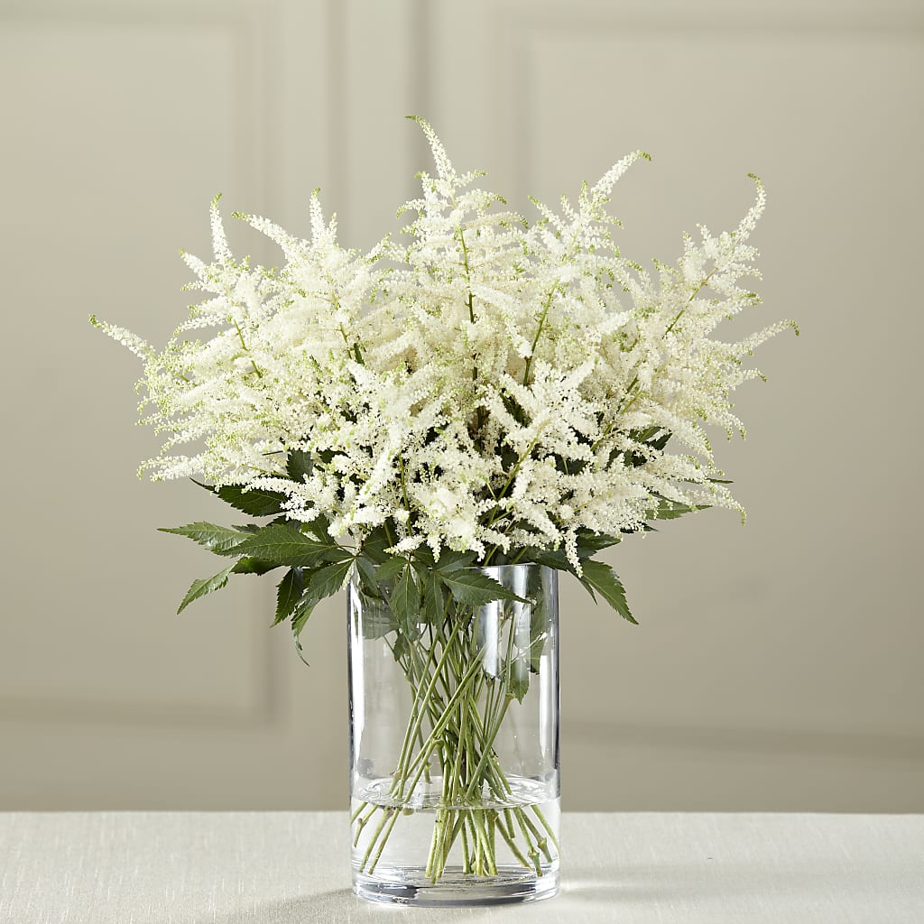 White Astilbe Bouquet – HEARTS & FLOWERS FLORIST, Pine Bush NY