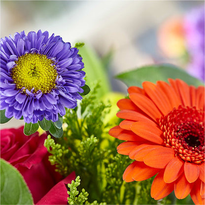 Bold & Bright – A Florist Original – HEARTS & FLOWERS FLORIST, Pine Bush NY