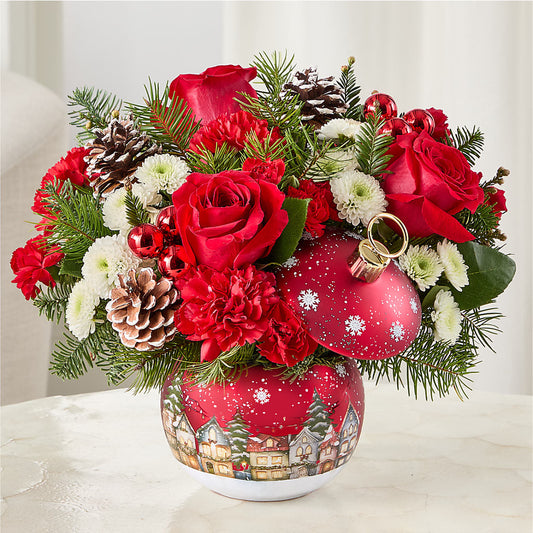 Christmas Carols Ornament – HEARTS & FLOWERS FLORIST, Pine Bush NY