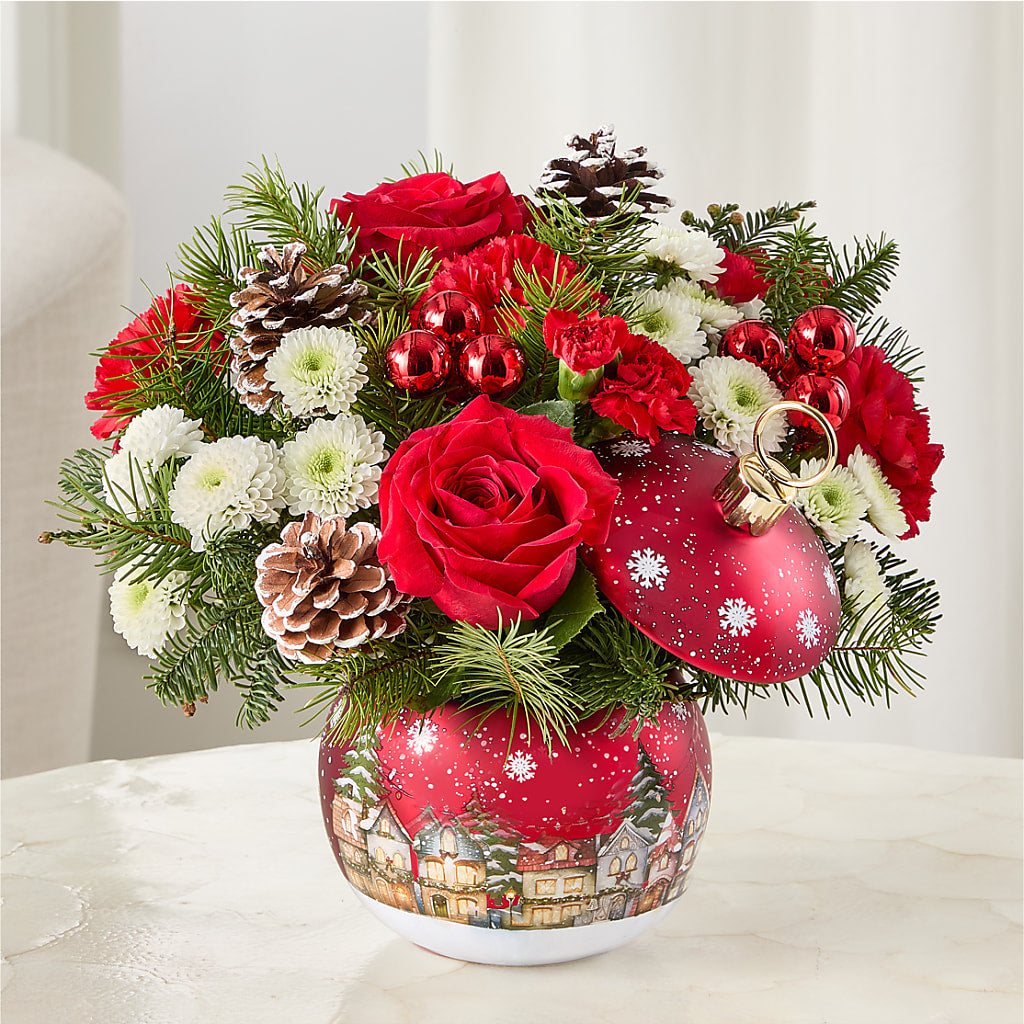 Christmas Carols Ornament – HEARTS & FLOWERS FLORIST, Pine Bush NY