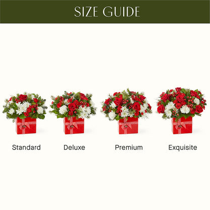 Presents Under the Tree Bouquet – HEARTS & FLOWERS FLORIST, Pine Bush NY