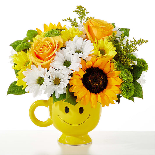 Be Happy Bouquet – HEARTS & FLOWERS FLORIST, Pine Bush NY