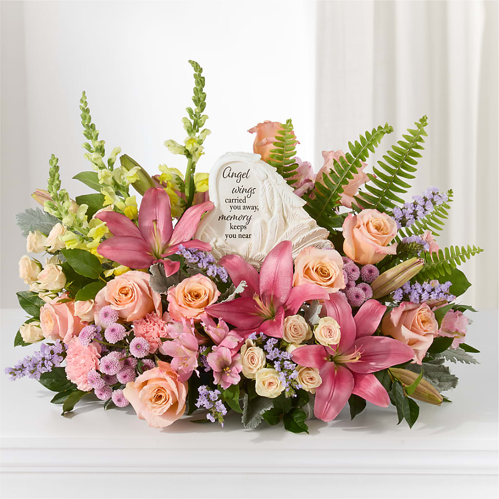 Gentle Light Arrangement – HEARTS & FLOWERS FLORIST, Pine Bush NY