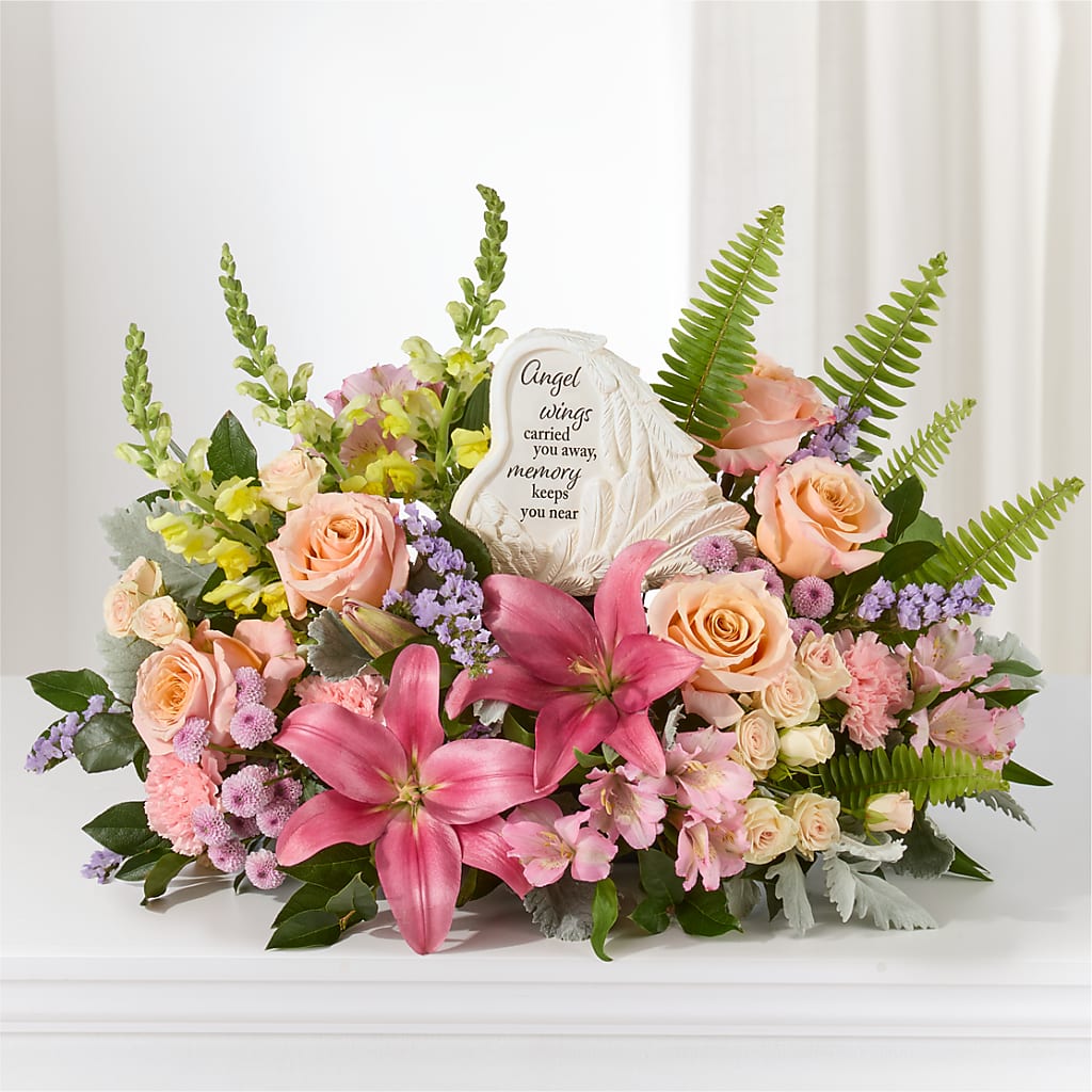 Gentle Light Arrangement – HEARTS & FLOWERS FLORIST, Pine Bush NY