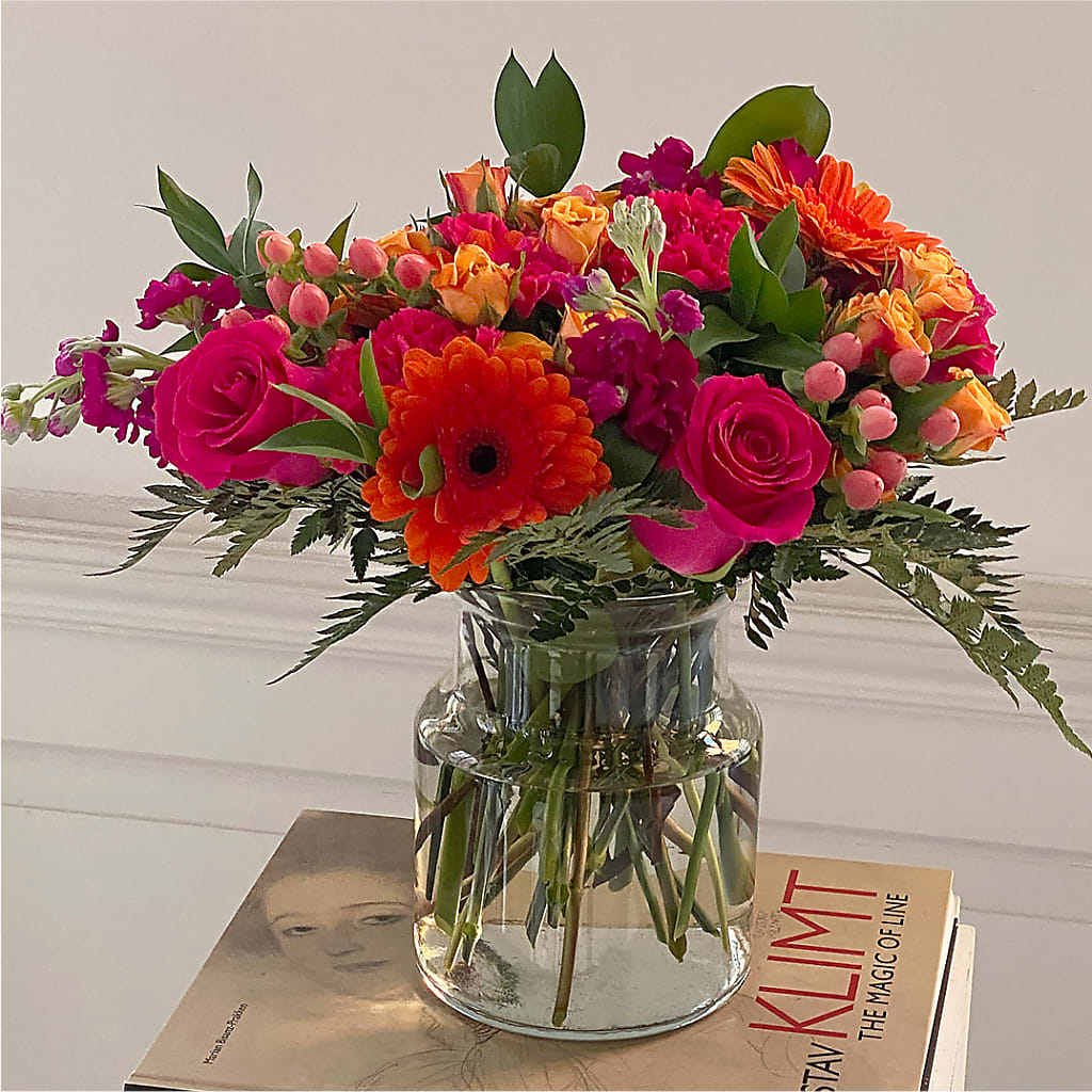 Fiesta Bouquet – HEARTS & FLOWERS FLORIST, Pine Bush NY