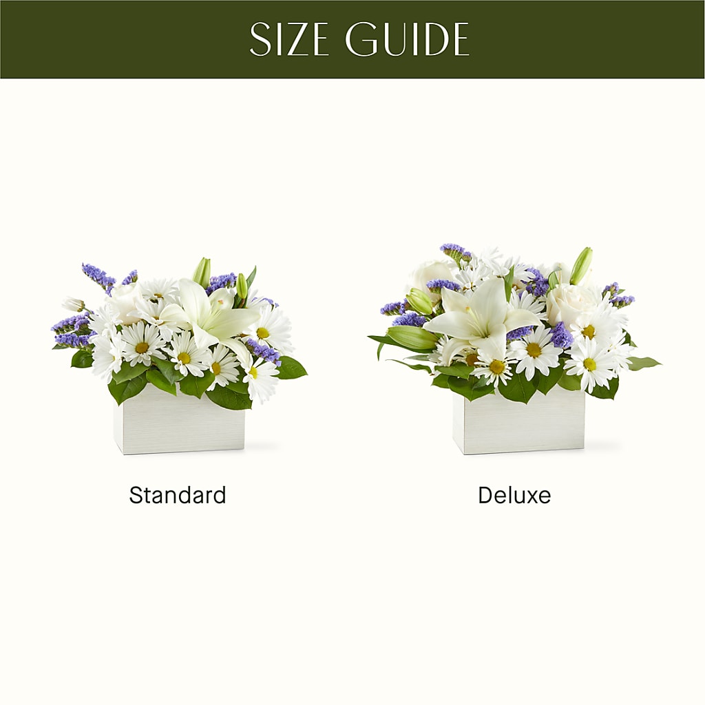 Beyond Blue Box Bouquet – HEARTS & FLOWERS FLORIST, Pine Bush NY