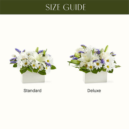 Beyond Blue Box Bouquet – HEARTS & FLOWERS FLORIST, Pine Bush NY