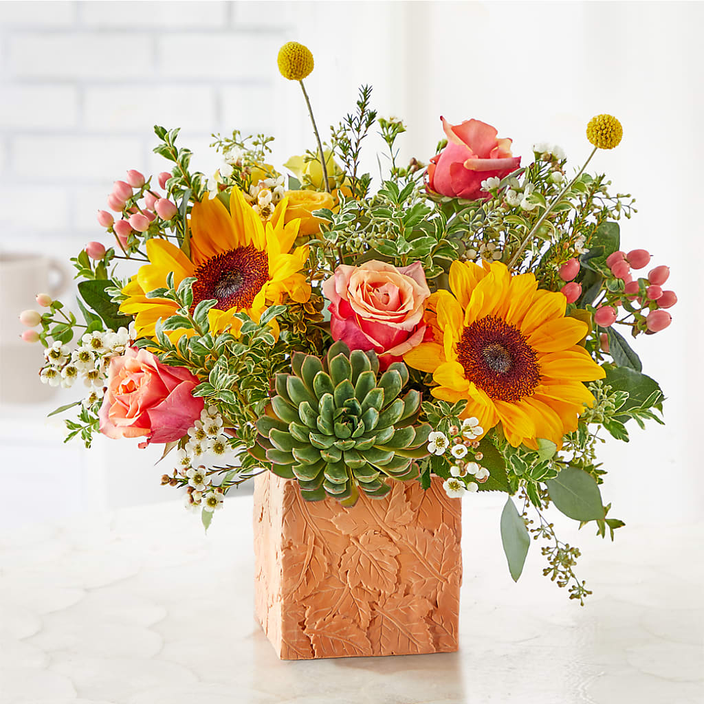 Sunflower Season Bouquet – HEARTS & FLOWERS FLORIST, Pine Bush NY