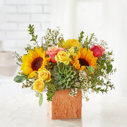 Sunflower Season Bouquet – HEARTS & FLOWERS FLORIST, Pine Bush NY