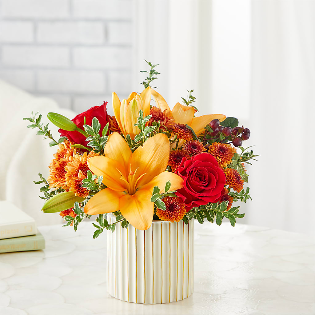 Scarlet Skies Bouquet – HEARTS & FLOWERS FLORIST, Pine Bush NY