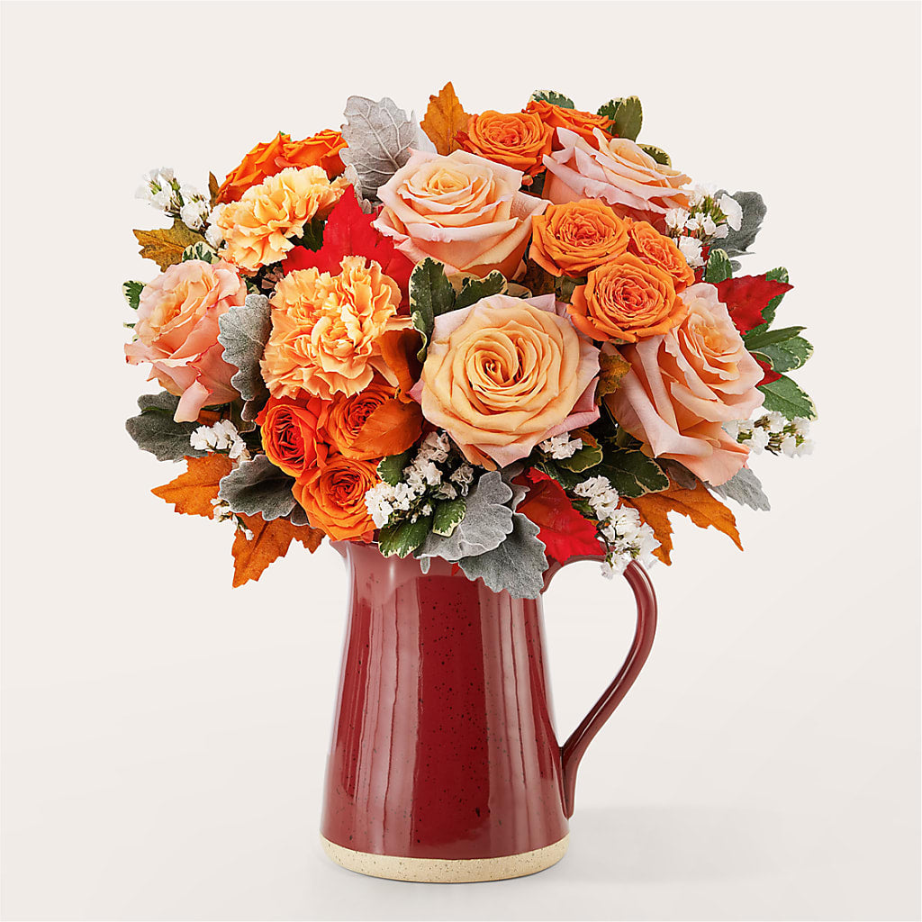 Pumpkin Pie Bouquet – HEARTS & FLOWERS FLORIST, Pine Bush NY