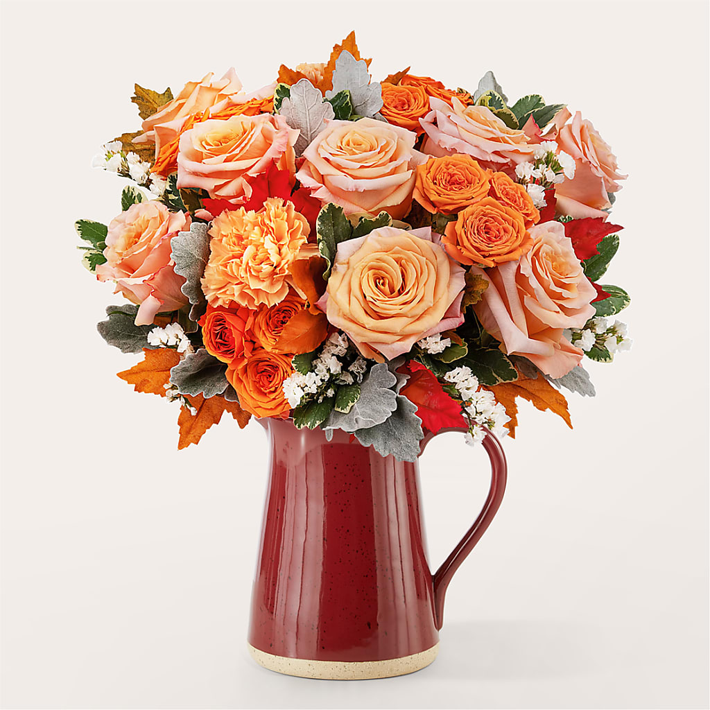 Pumpkin Pie Bouquet – HEARTS & FLOWERS FLORIST, Pine Bush NY