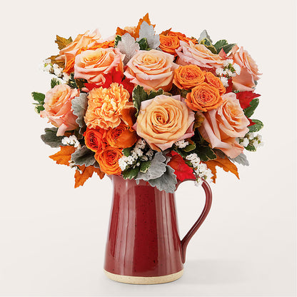 Pumpkin Pie Bouquet – HEARTS & FLOWERS FLORIST, Pine Bush NY