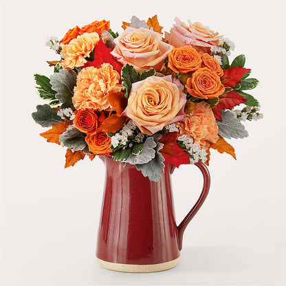 Pumpkin Pie Bouquet – HEARTS & FLOWERS FLORIST, Pine Bush NY