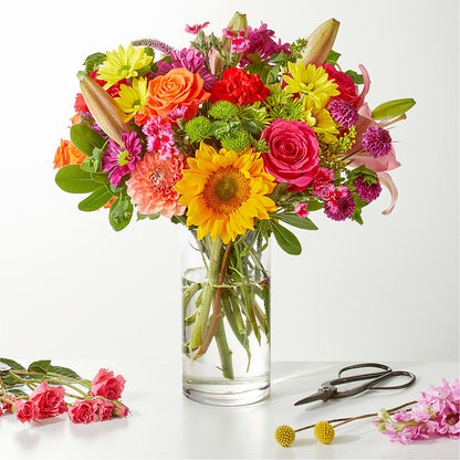 Cue the Confetti - A Florist Original – HEARTS & FLOWERS FLORIST, Pine Bush NY