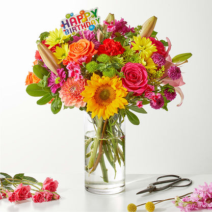 Cue the Confetti - A Florist Original – HEARTS & FLOWERS FLORIST, Pine Bush NY