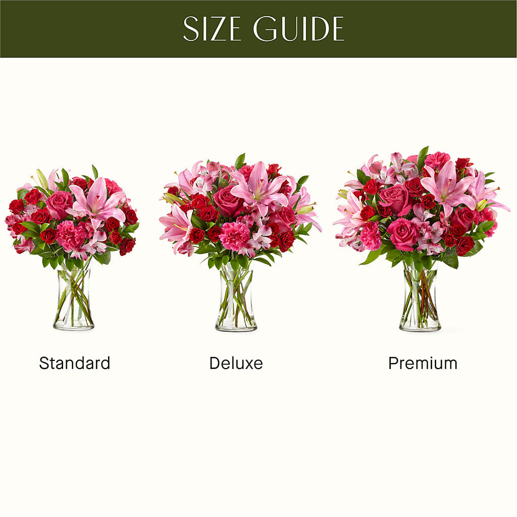 In Love Bouquet – HEARTS & FLOWERS FLORIST, Pine Bush NY