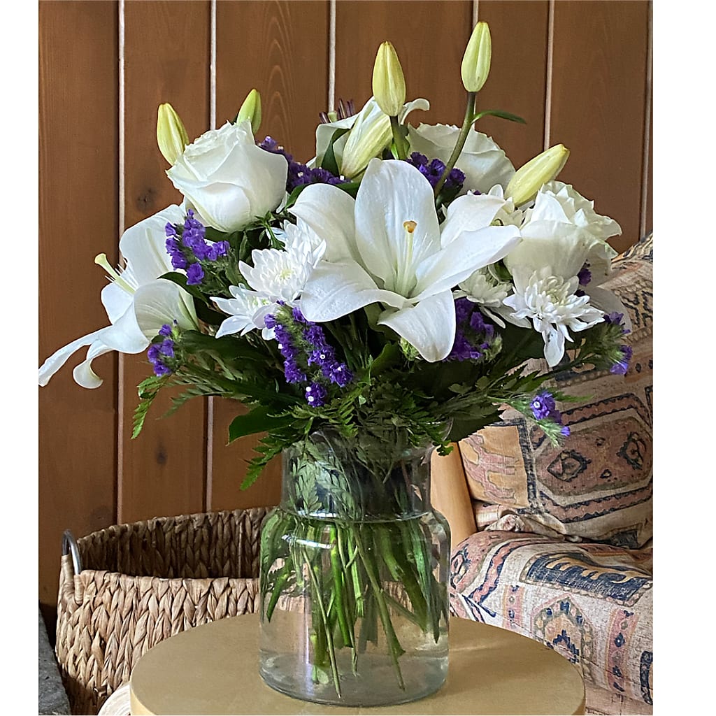 Beyond Blue Bouquet – HEARTS & FLOWERS FLORIST, Pine Bush NY