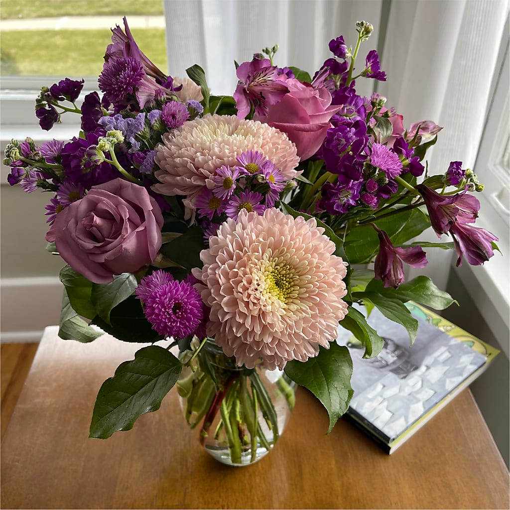 Ultraviolet Bouquet – HEARTS & FLOWERS FLORIST, Pine Bush NY