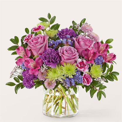 Glass Half Full Bouquet – HEARTS & FLOWERS FLORIST, Pine Bush NY