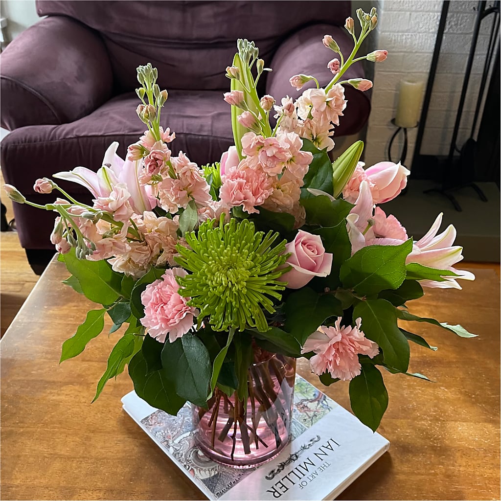 Pretty in Pink Bouquet – HEARTS & FLOWERS FLORIST, Pine Bush NY