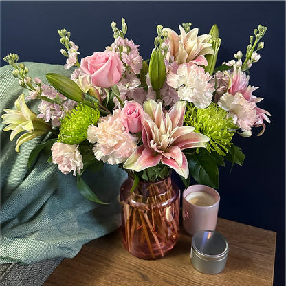 Pretty in Pink Bouquet – HEARTS & FLOWERS FLORIST, Pine Bush NY