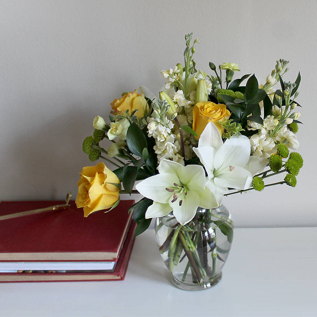 Hope & Serenity Bouquet – HEARTS & FLOWERS FLORIST, Pine Bush NY