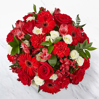 Hearts Embrace Bouquet – HEARTS & FLOWERS FLORIST, Pine Bush NY