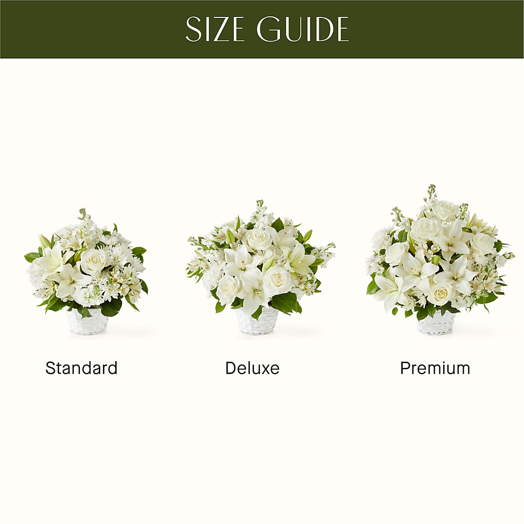 Peaceful Reflections Arrangement – HEARTS & FLOWERS FLORIST, Pine Bush NY
