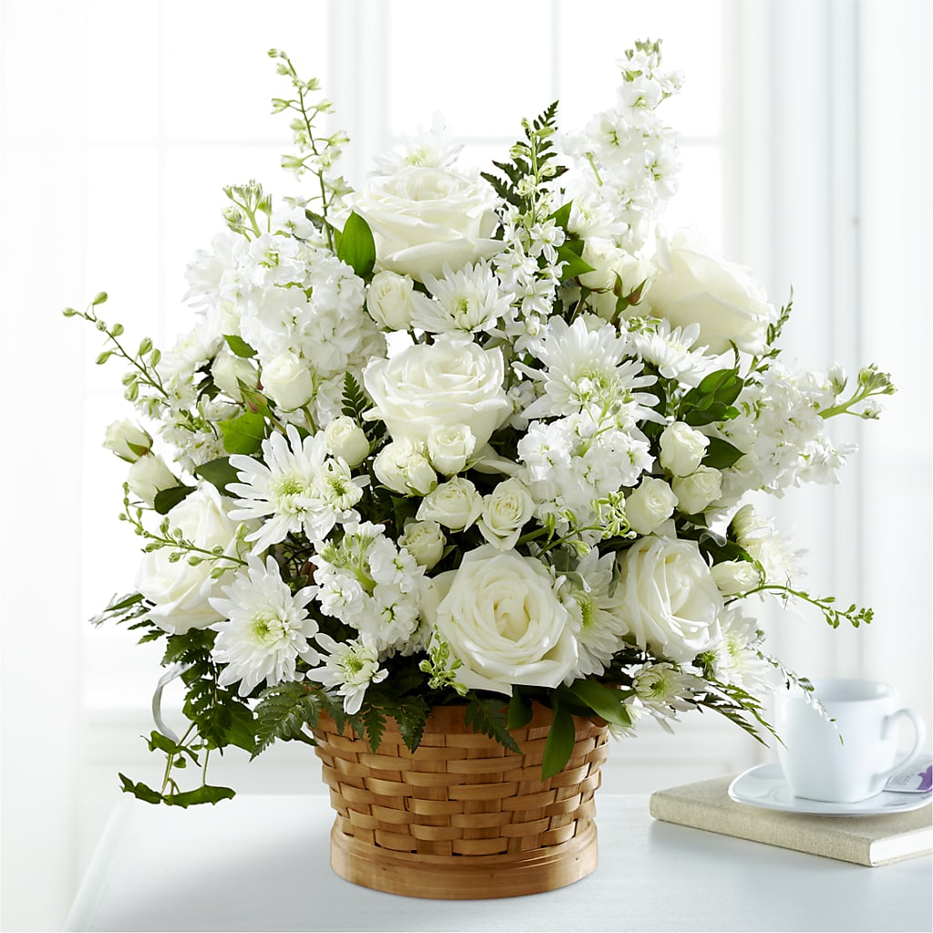 Heartfelt Condolences Arrangement – HEARTS & FLOWERS FLORIST, Pine Bush NY