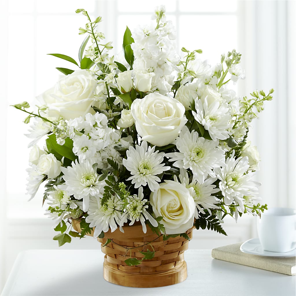 Heartfelt Condolences Arrangement – HEARTS & FLOWERS FLORIST, Pine Bush NY