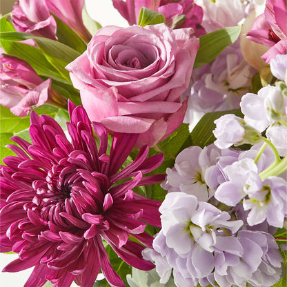 Amethyst Dreams Bouquet – HEARTS & FLOWERS FLORIST, Pine Bush NY