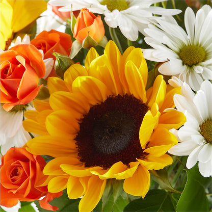 Sun-drenched Blooms Bouquet – HEARTS & FLOWERS FLORIST, Pine Bush NY