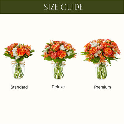 Apricot Glow Bouquet – HEARTS & FLOWERS FLORIST, Pine Bush NY