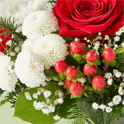 Chance of Flurries Bouquet – HEARTS & FLOWERS FLORIST, Pine Bush NY