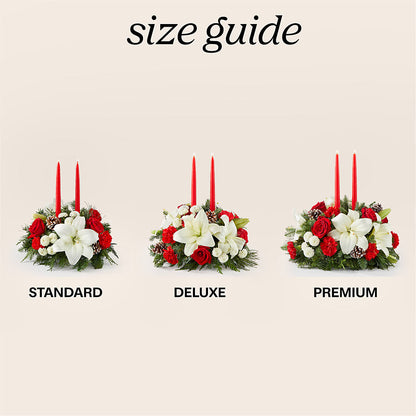 Seasonal Festivities Centerpiece – HEARTS & FLOWERS FLORIST, Pine Bush NY