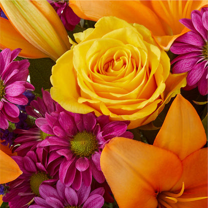 Colorful Visions Bouquet – HEARTS & FLOWERS FLORIST, Pine Bush NY