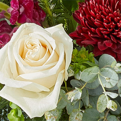 Cranberry Fizz Bouquet – HEARTS & FLOWERS FLORIST, Pine Bush NY
