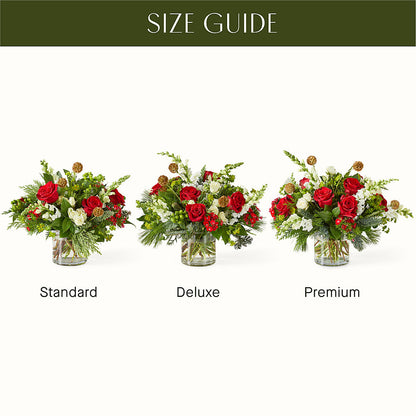 Deck the Halls Bouquet – HEARTS & FLOWERS FLORIST, Pine Bush NY