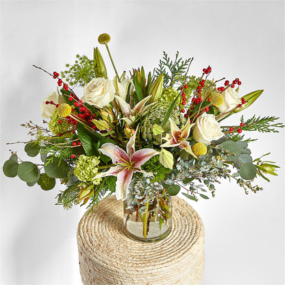 Berry & Bright Bouquet – HEARTS & FLOWERS FLORIST, Pine Bush NY