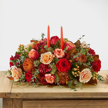 Gather Near Centerpiece – HEARTS & FLOWERS FLORIST, Pine Bush NY
