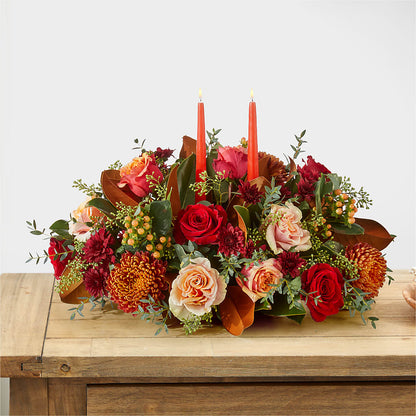 Gather Near Centerpiece – HEARTS & FLOWERS FLORIST, Pine Bush NY