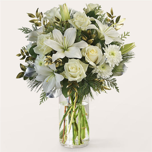 Wintry Mix Bouquet – HEARTS & FLOWERS FLORIST, Pine Bush NY