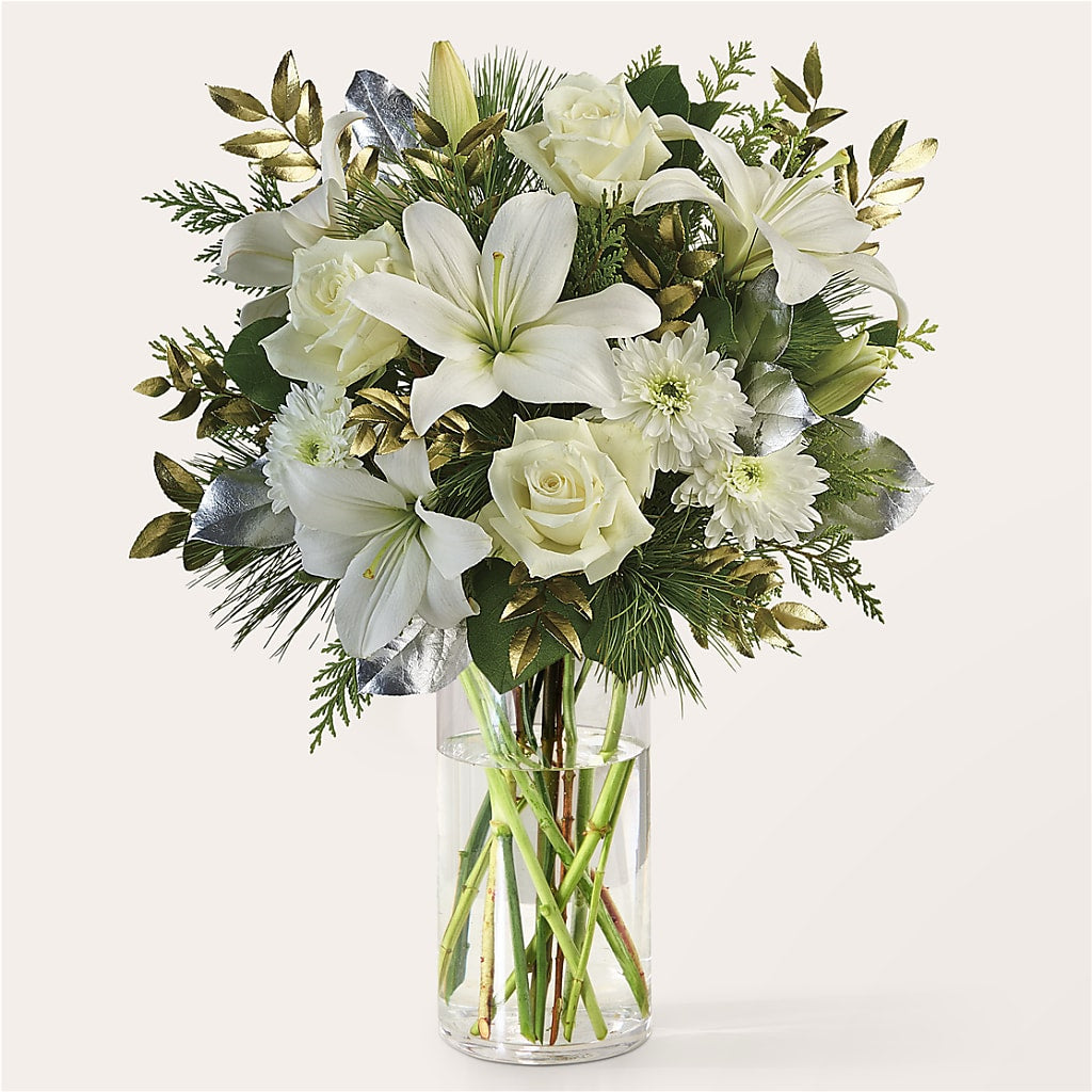 Wintry Mix Bouquet – HEARTS & FLOWERS FLORIST, Pine Bush NY