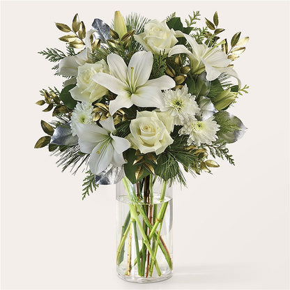 Wintry Mix Bouquet – HEARTS & FLOWERS FLORIST, Pine Bush NY